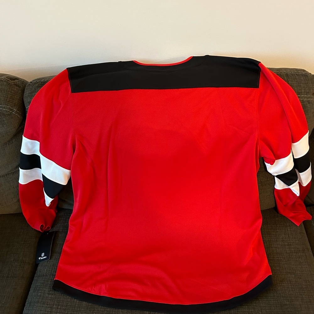 Fanatics Authentic New Jersey Devils Breakaway Hockey Home Jersey Men’s Sz: XL - Picture 6 of 6